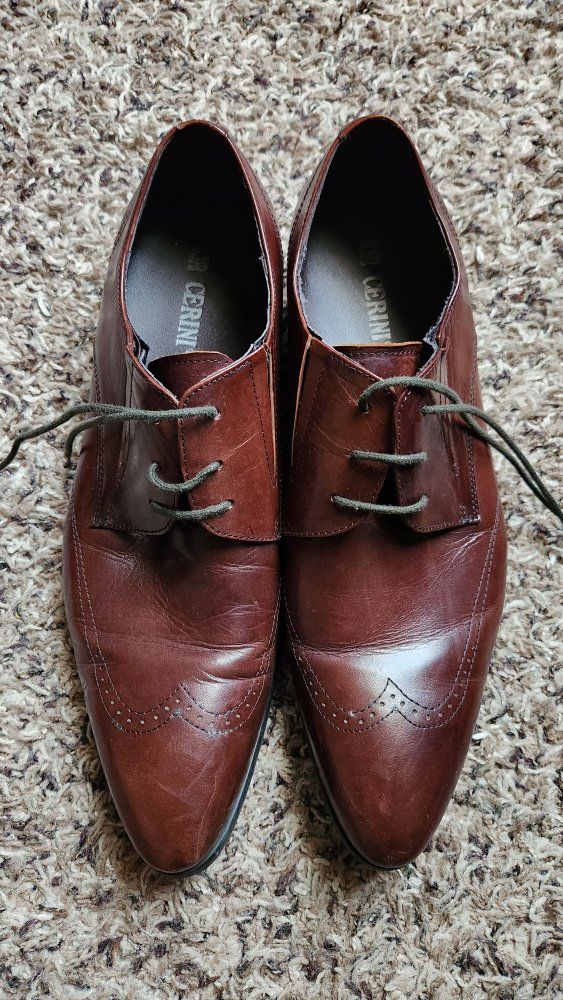 CR Cerini dress shoes size 42 (8.5-9)