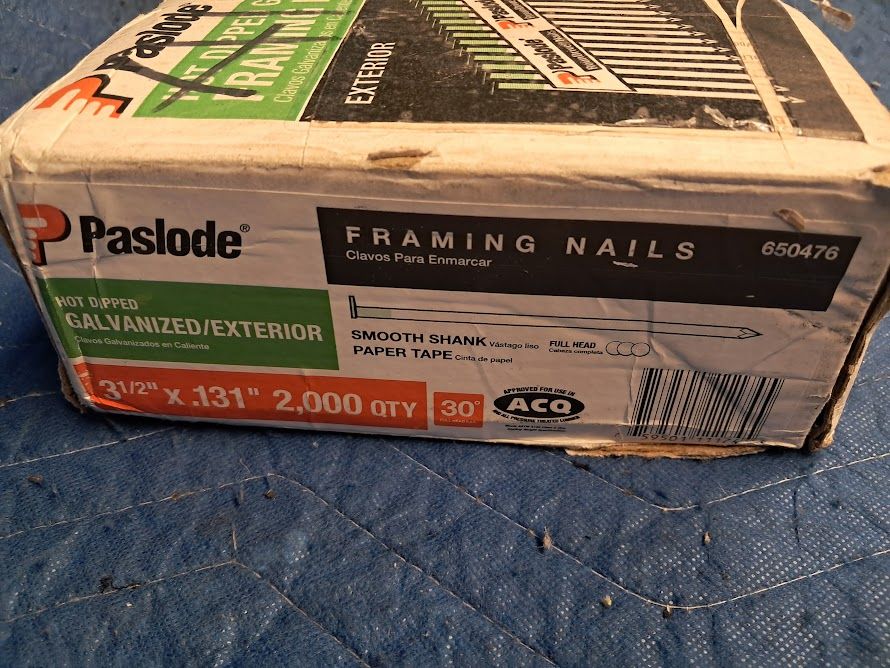 Paslode 3-1/2 in. x 0.131 in. nails exterior framing nails