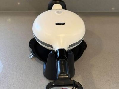 Flip Belgium Waffle Maker - Non Stick- Various Colors