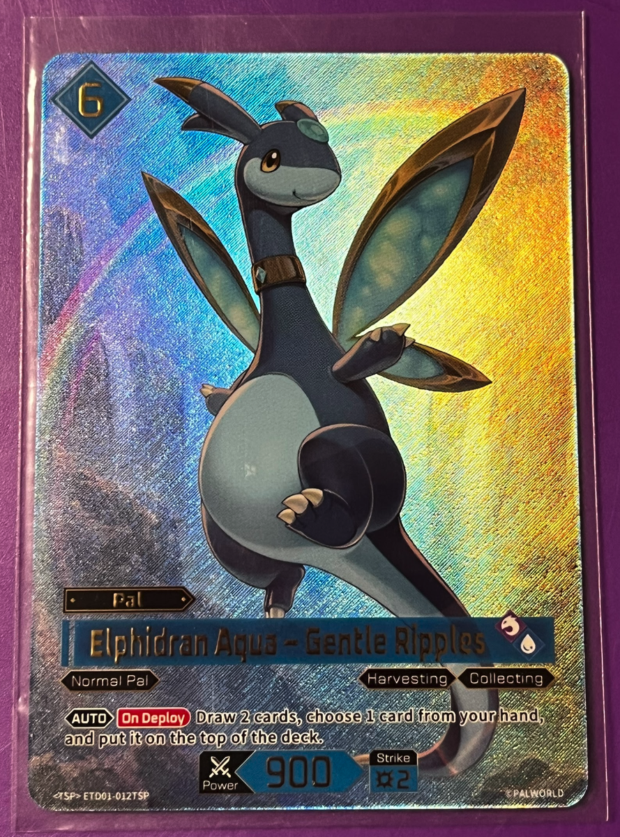 Elphidran Aqua - Gentle Ripples TSP PalWorld TCG
