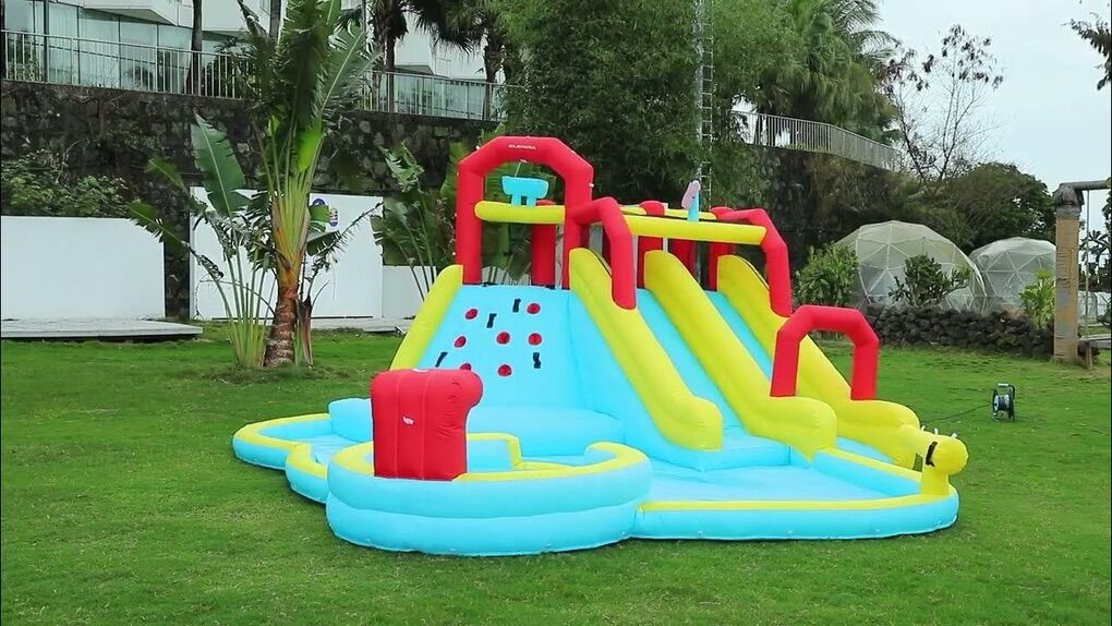 Water Inflatable 2 Slide Bounce House