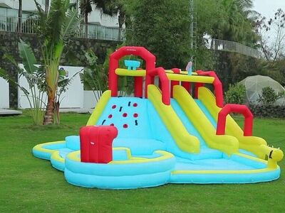 Water Inflatable 2 Slide Bounce House