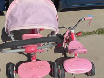 Radio Flyer Tricycles Or 4 In 1 Pink