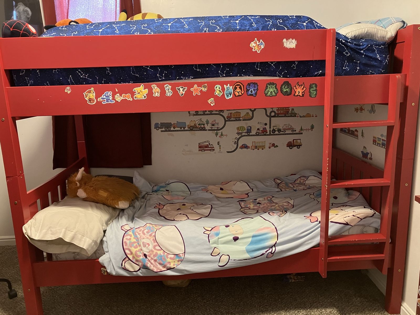 Free Red Bunkbed