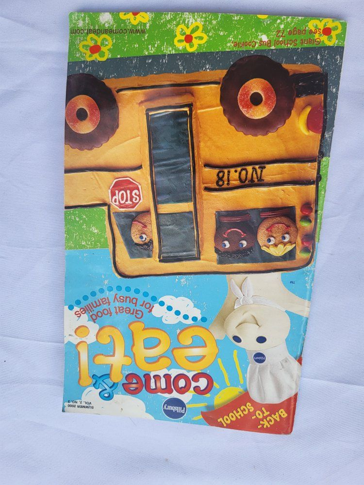 Pillsbury Come & Eat! Magazine Summer 2000 Vol. 2 No. 3 Back-To-School Issue