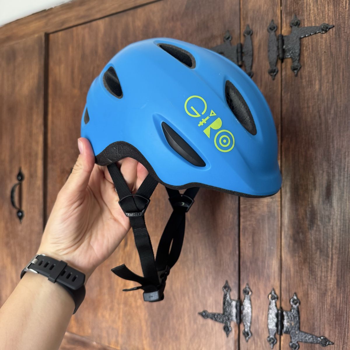 Giro Blue Kids Youth Scamp Bike Helmet