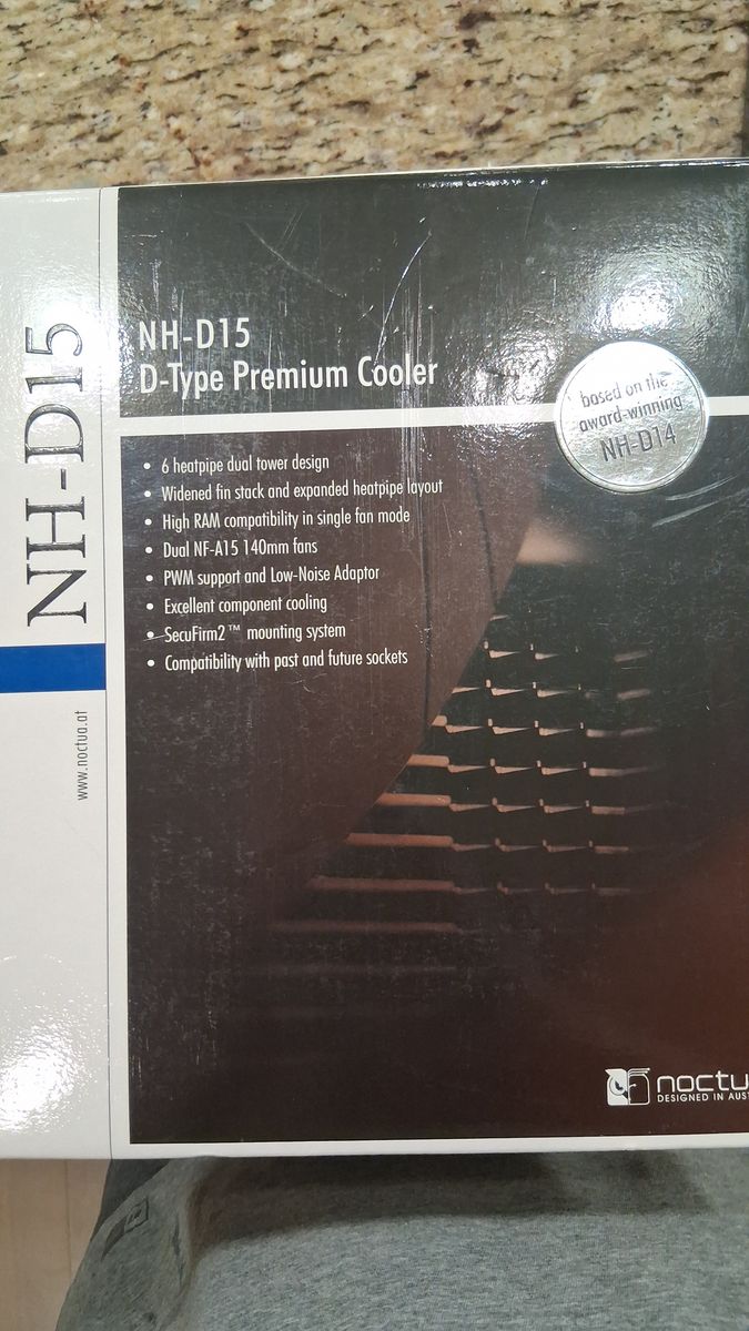 Noctua NH-D15 premium dual-tower CPU cooler