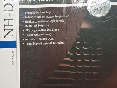 Noctua NH-D15 premium dual-tower CPU cooler