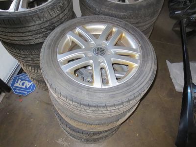 2010-2018 VW Volkswagen Jetta Golf Wheels Set With TMPS sensors 205/55R16