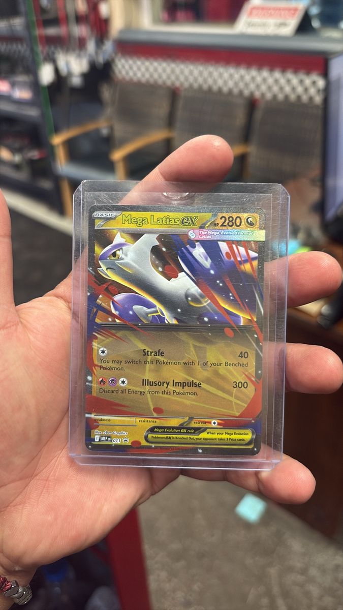 Pokemon Mega Latios EX XY Ancient Origins 68/98 Holo Full Art Card
