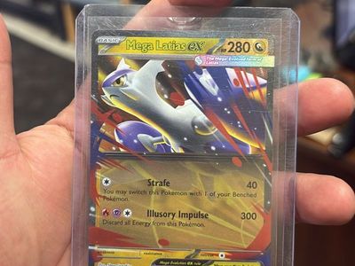 Pokemon Mega Latios EX XY Ancient Origins 68/98 Holo Full Art Card