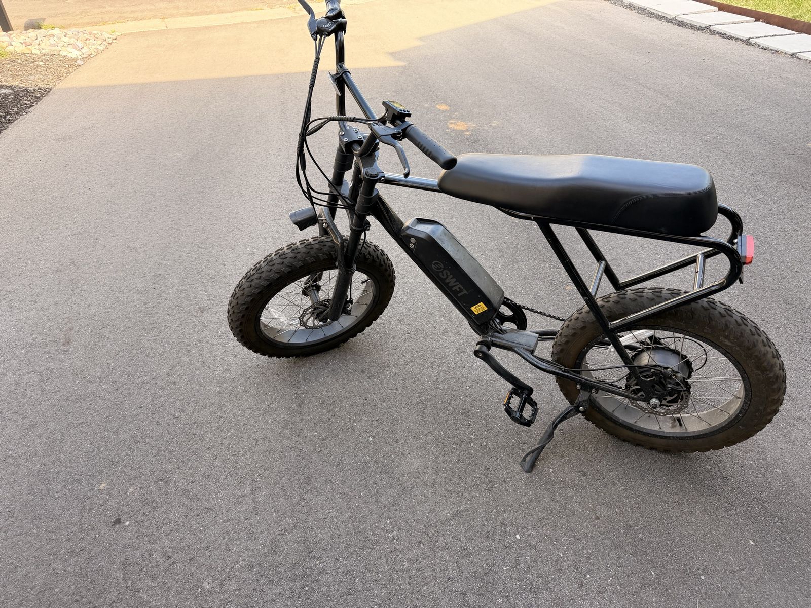 SWFT Electric Bike Black Fat Tire Commuter E-Bike
