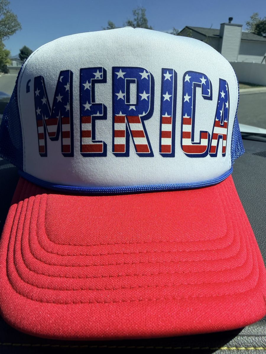 NWT. ‘MERICA 250 Anniversary Foam Trucker Cap