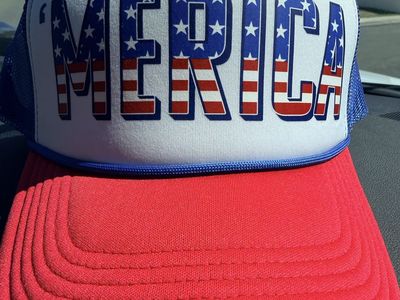 NWT. ‘MERICA 250 Anniversary Foam Trucker Cap