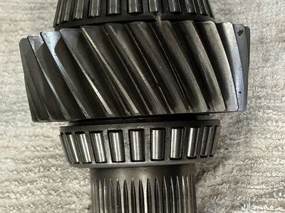 OEM Audi/VW Helical Gear with Shaft and Bearings Part # 14489427