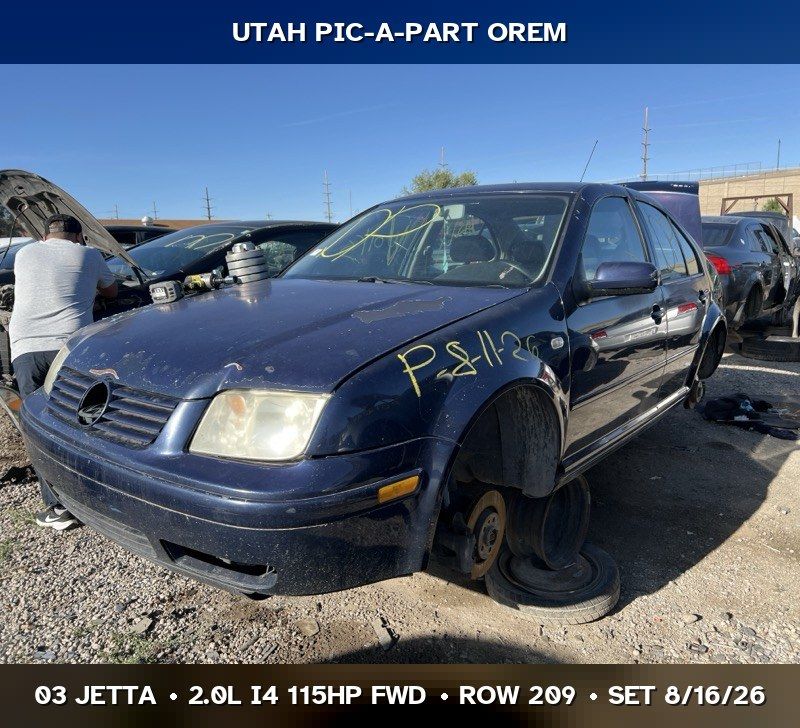 Just In! 2003 Volkswagen Jetta Mk4 Parts - UTPAP Orem