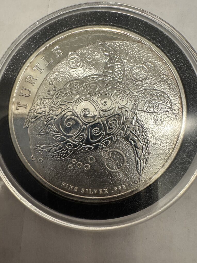 2014 - Silver Turtle - 1 oz .999