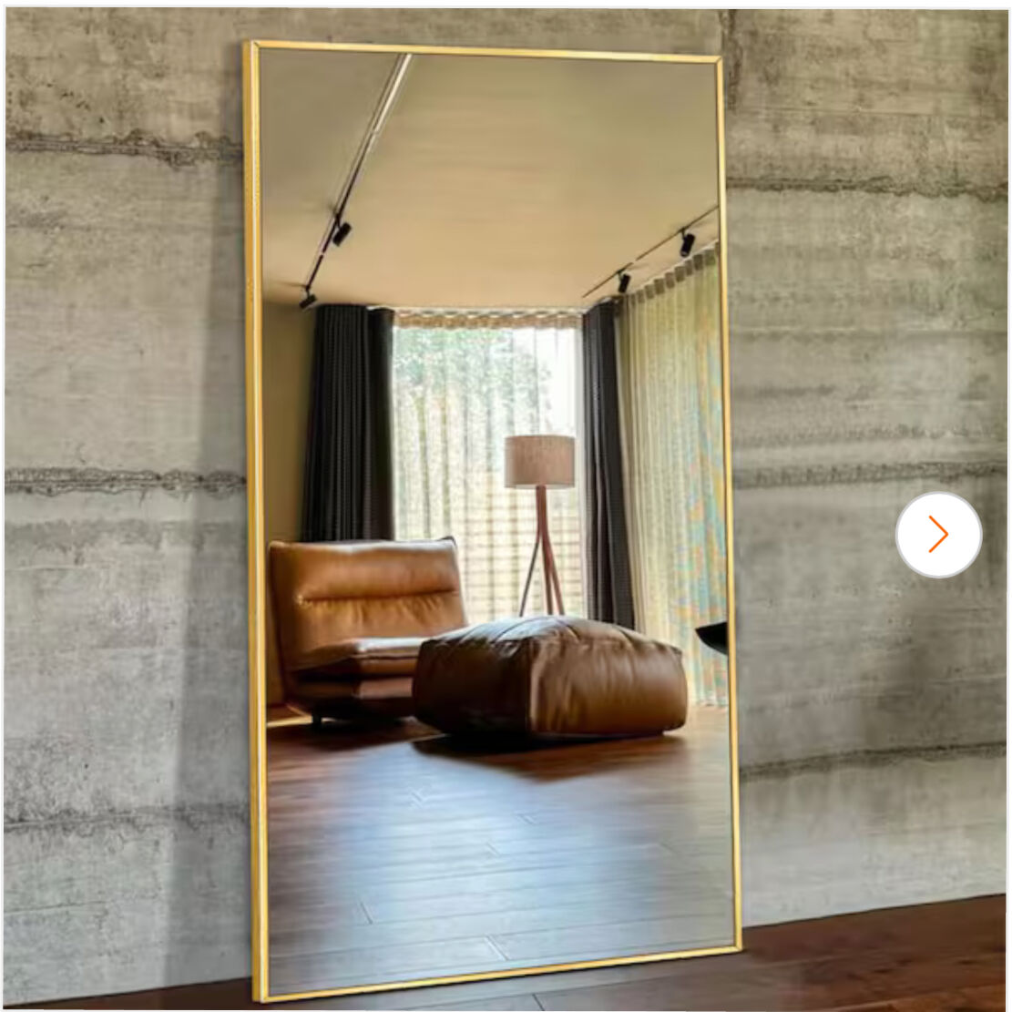 Full Length Gold Mirror