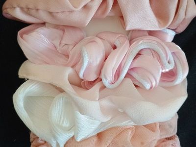 Sophi 6-Piece Pastel Scrunchie Set
