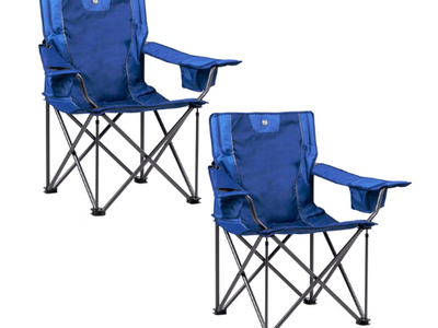 Timber Ridge Oversize Quad Chair, 2-pack - Camping Hunting Tailgating