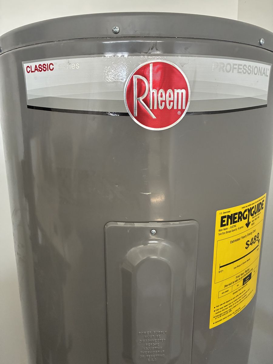 Rheem Electric Water Heater