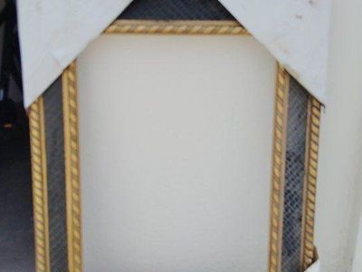 Large Gold & Black Ornate Decorative Picture Frame - Vintage Style Wall Decor