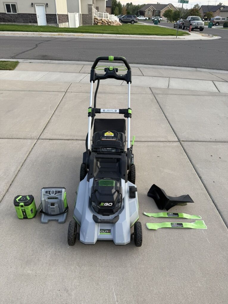 EGO Self Propelled Dual Blade Mower