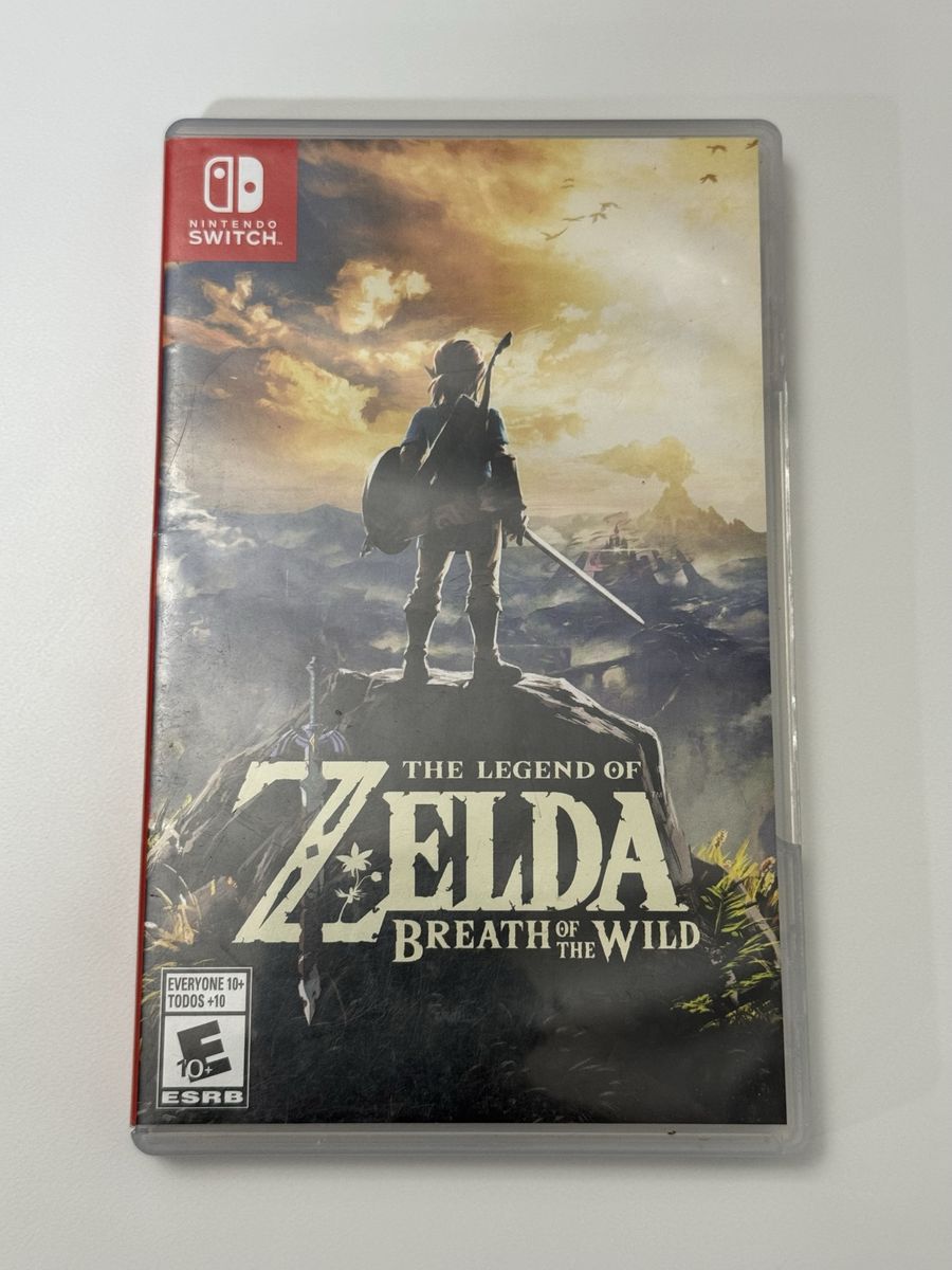 Nintendo Switch Game / Zelda Breath Of The Wild / Good Condition