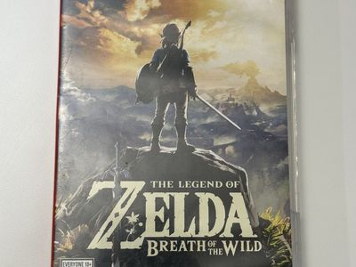 Nintendo Switch Game / Zelda Breath Of The Wild / Good Condition