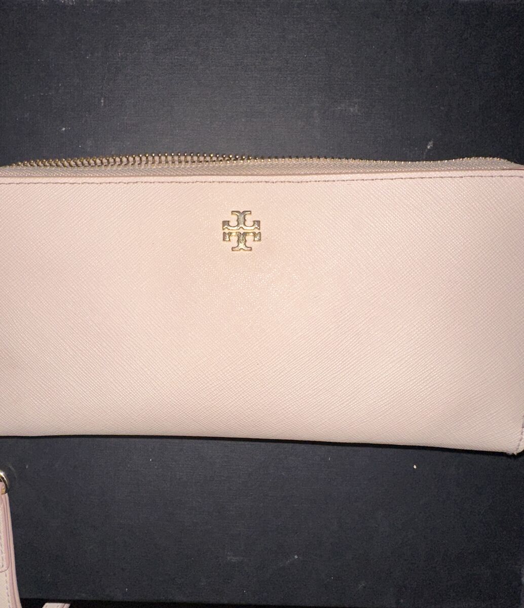 Tori Burch Wallet Clutch - blush pink