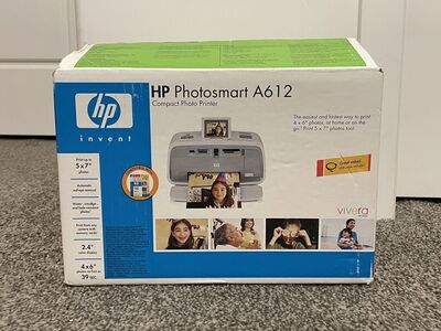 NEW HP Photosmart A612 Compact Photo Printer