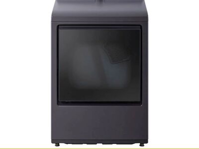 LG DLEX8600BE ELECTRIC 7.3 Cu. Ft. Dryer with TurboSteam & AI Sensing, Matte Black 1756090 #103078