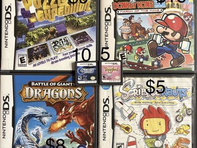 Nintendo DS & Gameboy Games Starting @ $5