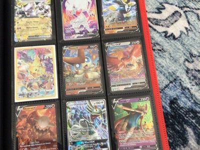 Pokémon TCG Ultra Rare Card Lot featuring Pikachu, Ho-Oh V, Zoroark V & Drampa GX