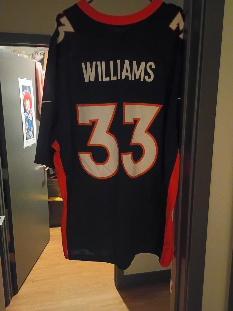 Javonte Williams Nike Denver Broncos jersey 3x