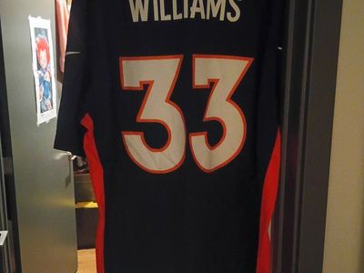 Javonte Williams Nike Denver Broncos jersey 3x