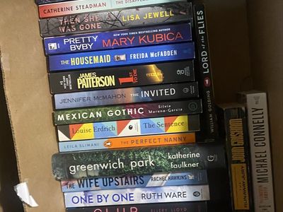 Bulk Fiction & Thriller Book Lot - Paperback & Hardcover Best sellers