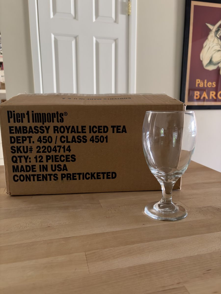Embassy Royale Iced Tea Glasses - 16oz.