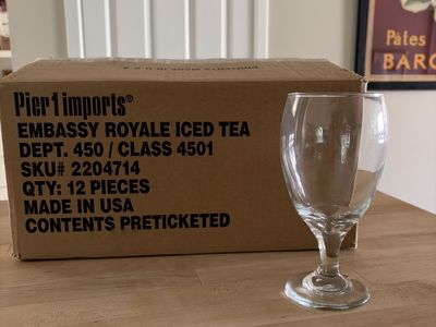 Embassy Royale Iced Tea Glasses - 16oz.