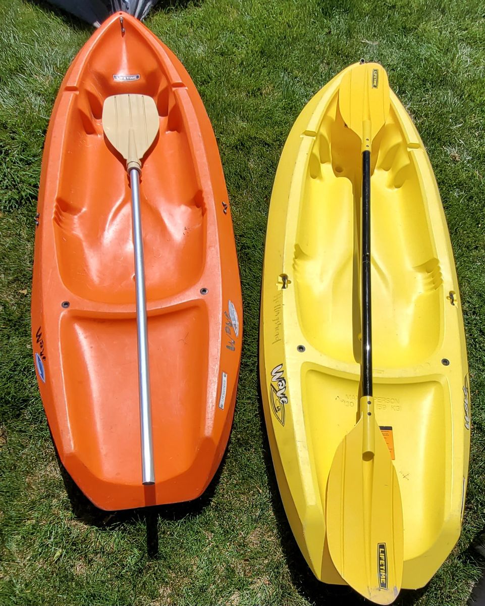 Two Kids Kayaks $75 each or both for $120