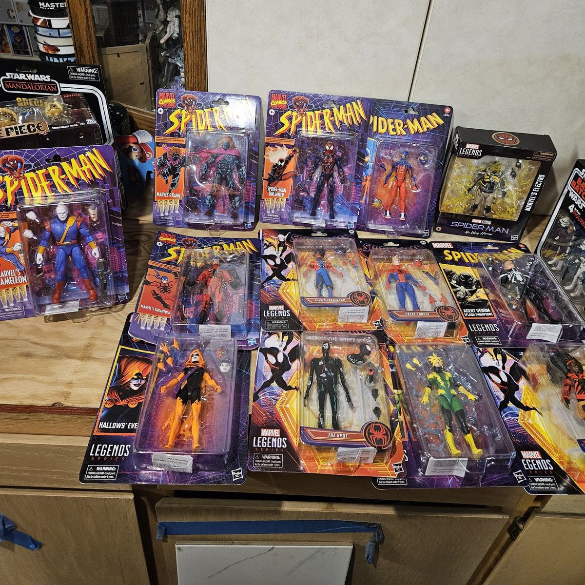spider man action figures