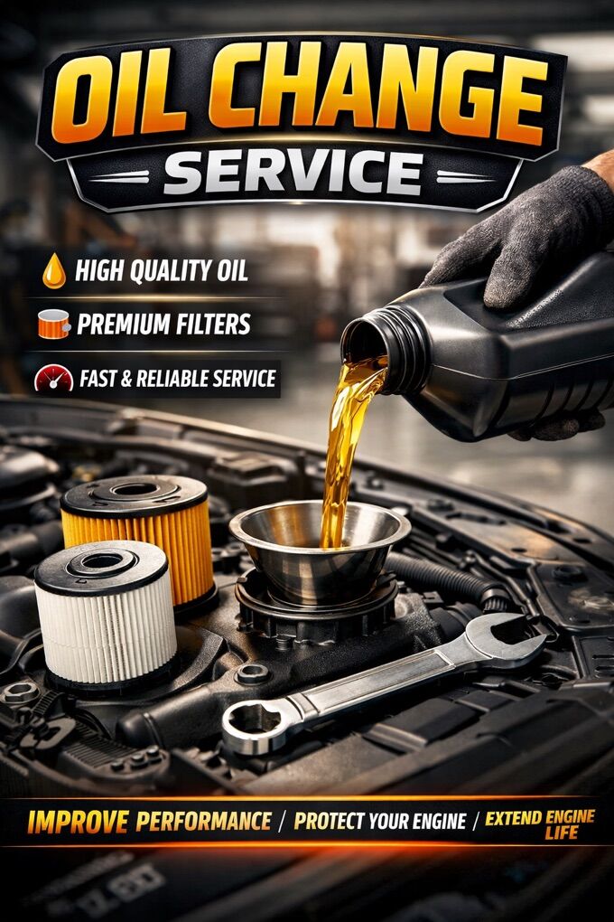 OIL CHANGES/MECHANIC WORK
