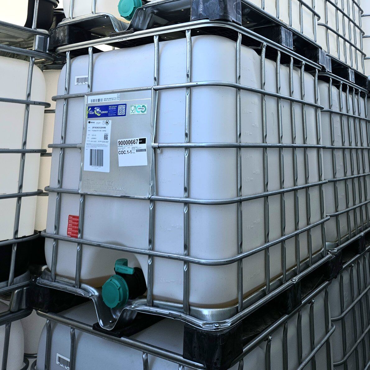 IBC totes, tanks, Food grade available