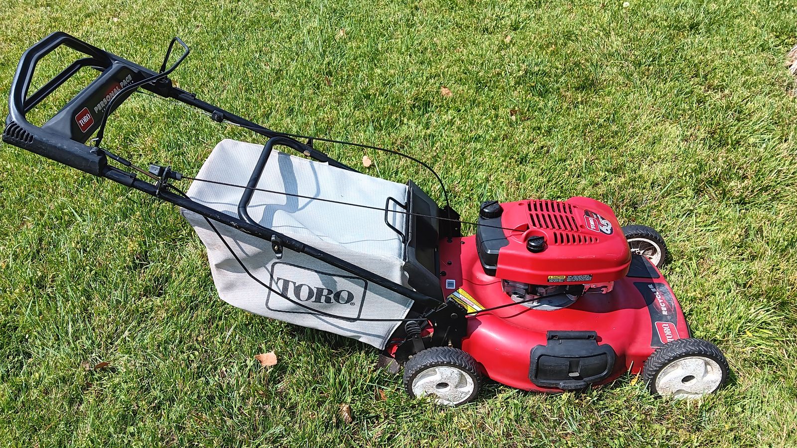 Toro Personal Pace Rear Wheel Drive Mower 6.5HP