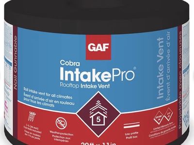 GAF/COBRA INTAKE PRO INTAKE VENTILATION