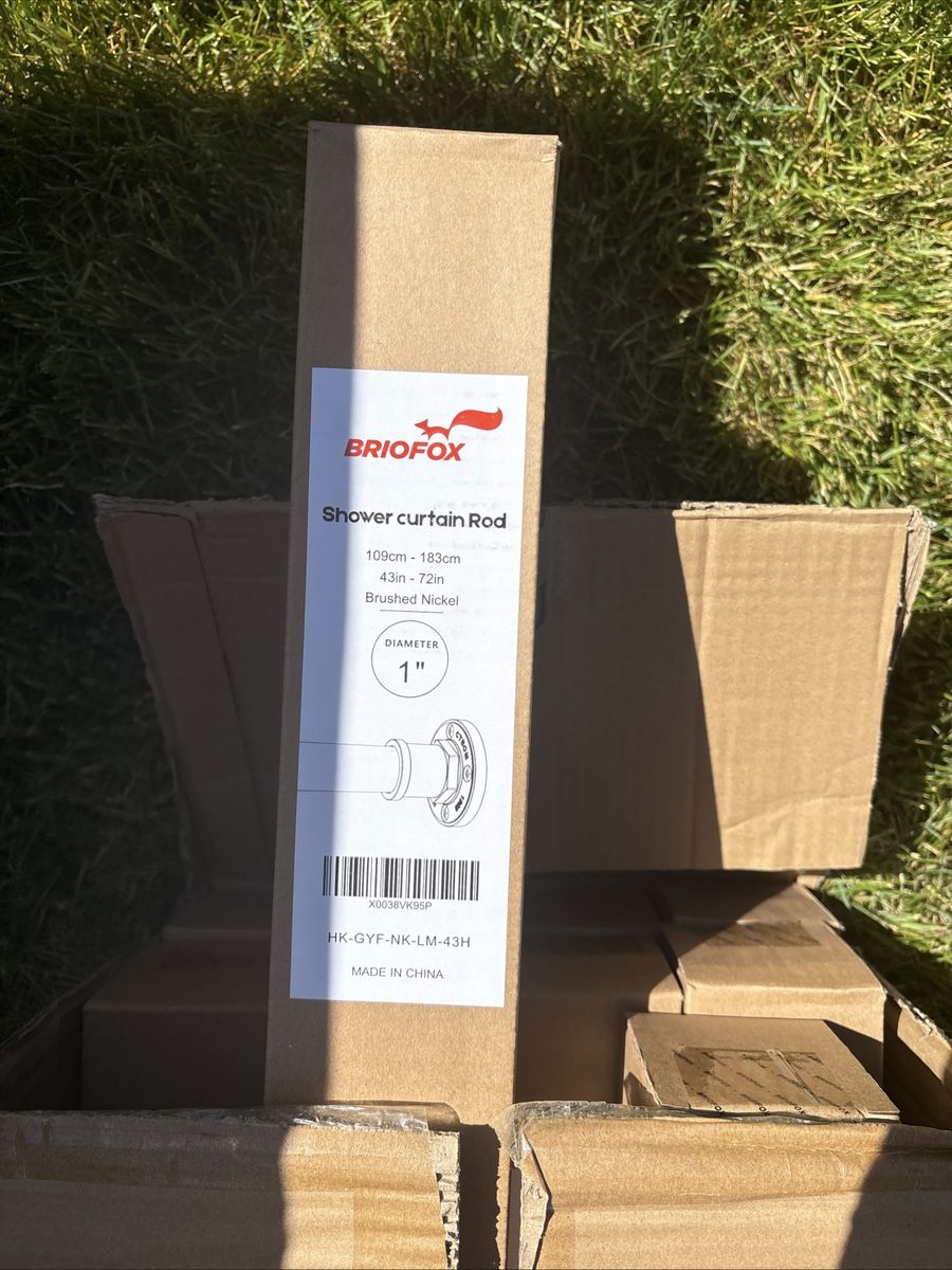Brand New Shower Rod In Box