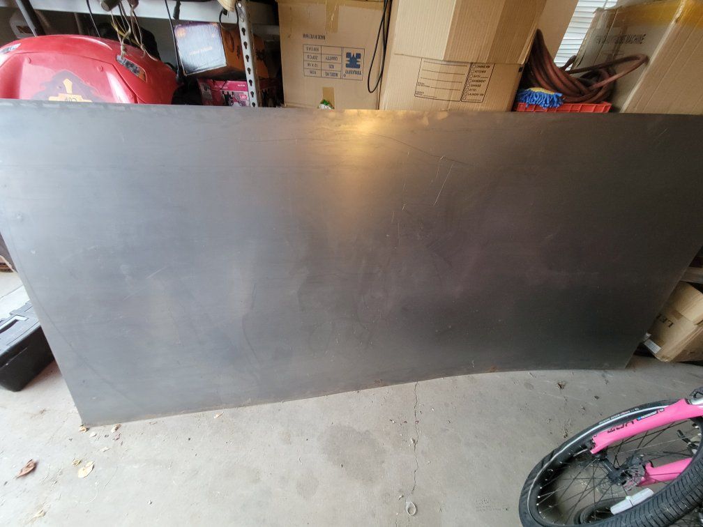 Large Steel Metal Sheet  16ga 103x48