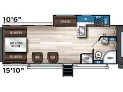 2022 Forest River Rogue 29ks Toy Hauler