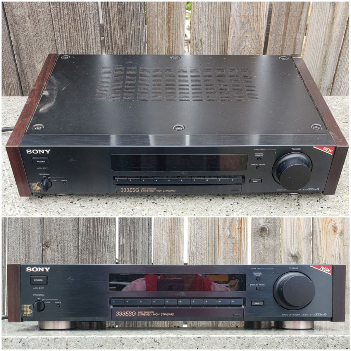 SONY S333ESG DIRECT COMPARATOR AM FM STEREO TUN