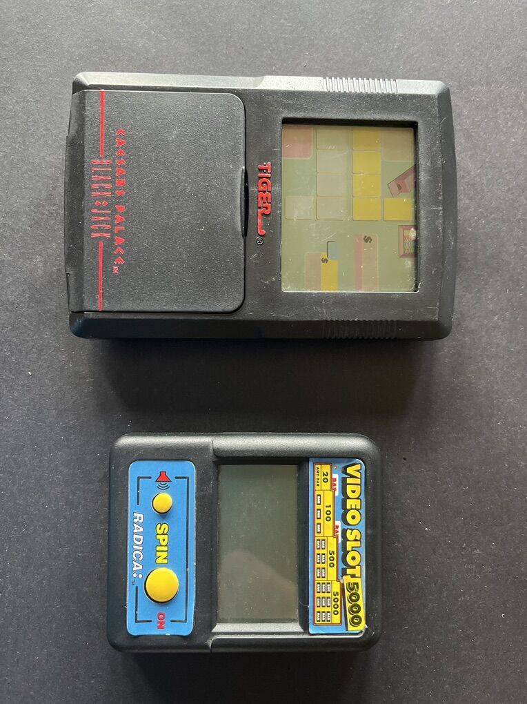 Vintage hand held games